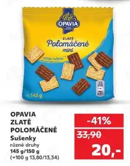 Kaufland Opavia Zlaté polomáčené nabídka