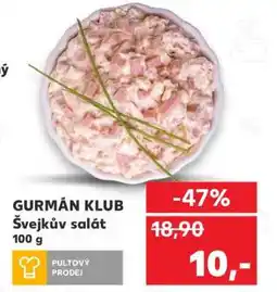 Kaufland GURMÁN KLUB Švejkův salát 100 g nabídka