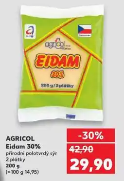 Kaufland AGRICOL Eidam 30% nabídka