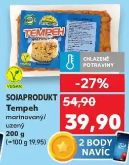 Kaufland SOJAPRODUKT Tempeh marinovaný/uzený nabídka