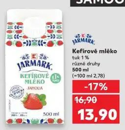 Kaufland Kefírové mléko nabídka