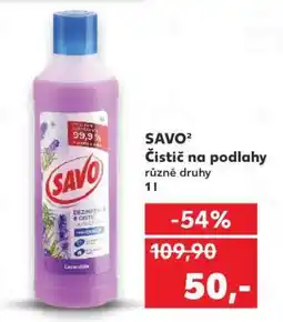 Kaufland SAVO² Čistič na podlahy nabídka