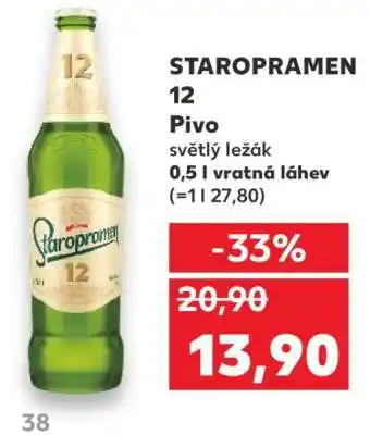 Kaufland Staropramen 12 nabídka