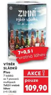 Kaufland Výběr sládků nabídka
