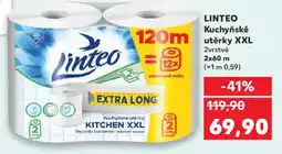 Kaufland Linteo kuchyňské utěrky XXL nabídka