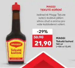 Kaufland Maggi Tekuté koření nabídka