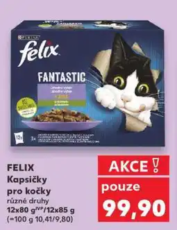Kaufland Felix kapsičky pro kočky nabídka