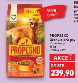 Kaufland Propesko granule pro psy nabídka
