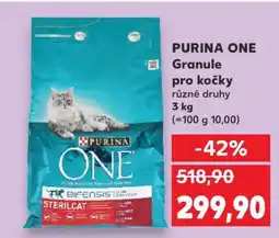 Kaufland Purina One Granule pro kočky nabídka
