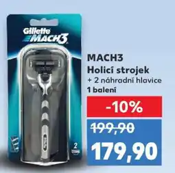 Kaufland MACH3 Holicí strojek nabídka