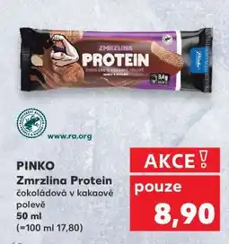 Kaufland PINKO Zmrzlina Protein nabídka