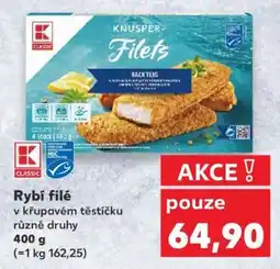 Kaufland Rybí filé nabídka