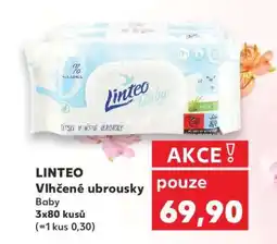 Kaufland LINTEO Vlhčené ubrousky Baby nabídka