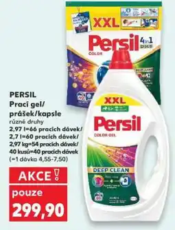 Kaufland PERSIL Prací gel/prášek/ kapsle nabídka