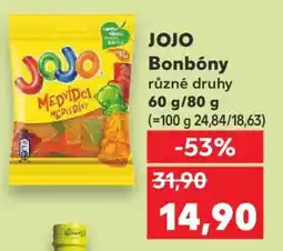 Kaufland JOJO bonbony nabídka