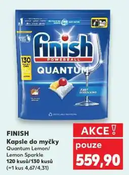 Kaufland Finish kapsle do myčky nabídka