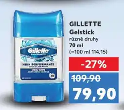Kaufland GILLETTE Gelstick nabídka