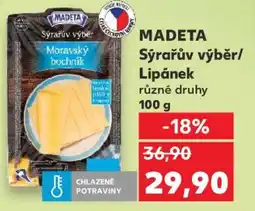 Kaufland MADETA Sýrařův výběr/ Lipánek nabídka