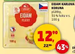Penny Market EIDAM KARLOVA KORUNA nabídka