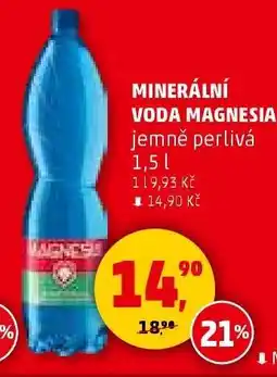 Penny Market MINERÁLNÍ VODA MAGNESIA nabídka
