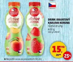 Penny Market Drink jogurtový Karlova Koruna nabídka