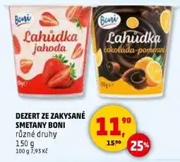 Penny Market DEZERT ZE ZAKYSANÉ SMETANY BONI nabídka