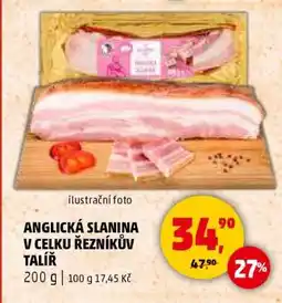 Penny Market ANGLICKÁ SLANINA V CELKU ŘEZNÍKŮV TALÍŘ nabídka