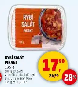 Penny Market RYBÍ SALÁT PIKANT nabídka