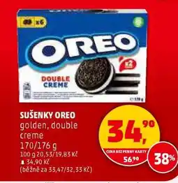Penny Market SUŠENKY OREO golden, double creme nabídka