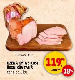 Penny Market Uzená kýta s kostí Řezníkův talíř nabídka