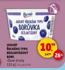 Penny Market JOGURT ŘECKÉHO TYPU BEZLAKTÓZOVÝ BONI nabídka