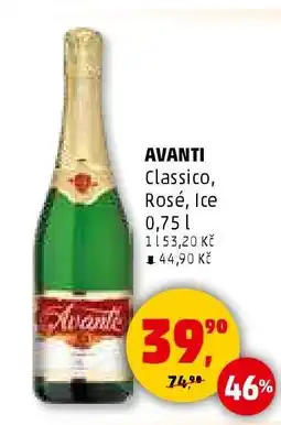 Penny Market AVANTI Classico, Rosé, Ice nabídka