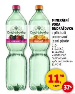 Penny Market MINERÁLNÍ VODA ONDRÁŠOVKA nabídka
