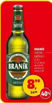 Penny Market Braník světlé výčepní nabídka