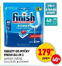 Penny Market TABLETY DO MYČKY FINISH ALL IN 1 nabídka