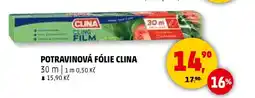 Penny Market POTRAVINOVÁ FÓLIE CLINA nabídka