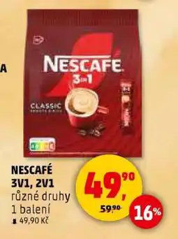Penny Market Nescafé 3v1, 2v1 nabídka