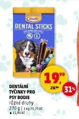 Penny Market DENTÁLNÍ TYČINKY PRO PSY BODIE nabídka