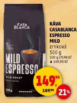 Penny Market KÁVA CASABLANCA ESPRESSO MILD nabídka