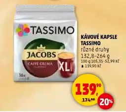 Penny Market Kávové kapsle Tassimo nabídka