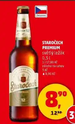 Penny Market Staročech Premium světlý ležák 0,5 l nabídka
