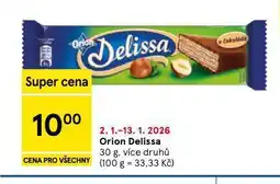 Tesco Orion delissa nabídka