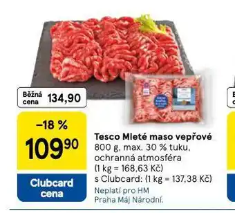 Mleté maso vepřové