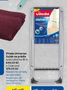 Tesco Vileda sušák na prádlo nabídka