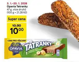 Tesco Opavia tatranky nabídka