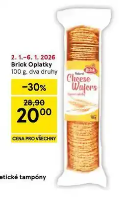 Tesco Brick oplatky nabídka