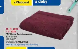 Tesco Ručník na ruce nabídka