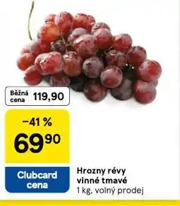 Tesco Hrozny révy vinné tmavé nabídka