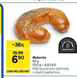Tesco Makovka nabídka