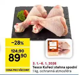 Tesco Kuřecí stehna spodní nabídka